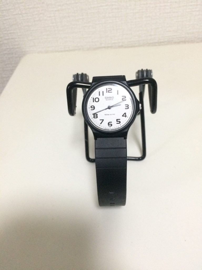 カシオ CASIO 腕時計 スタンダード MQ-24-7B2LLJF レビュー