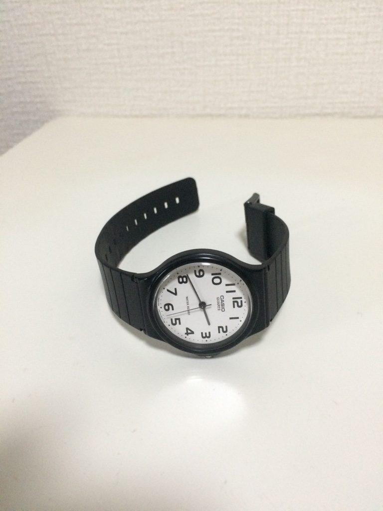 カシオ CASIO 腕時計 スタンダード MQ-24-7B2LLJF レビュー