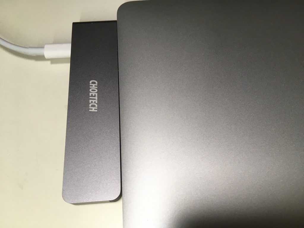 MacBook Pro ハブ CHOETECH USB C ハブ 7in1 レビュー